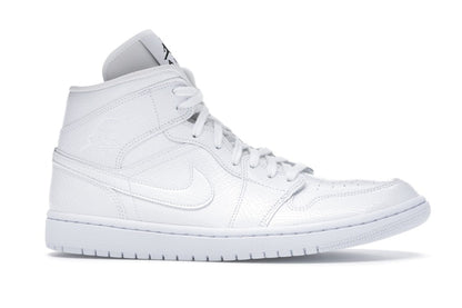 Jordan 1 Mid White Snakeskin (Women's)