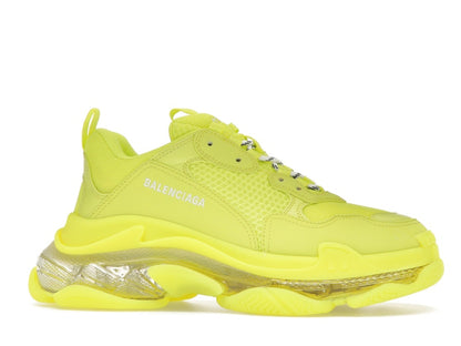 Balenciaga Triple S Clear Sole Fluo Yellow White (Women's)