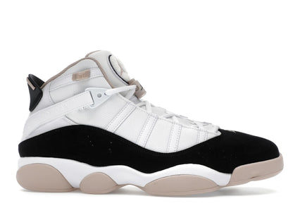 Jordan 6 Rings White Fossil Stone Black