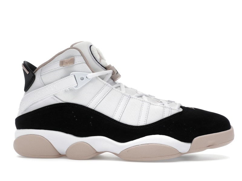 Jordan 6 Rings White Fossil Stone Black