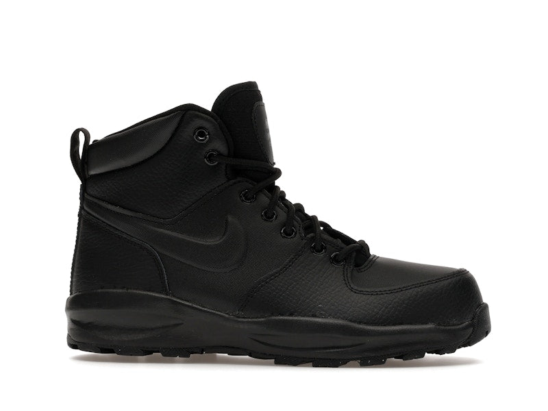 Nike Manoa Leather Triple Black (GS)