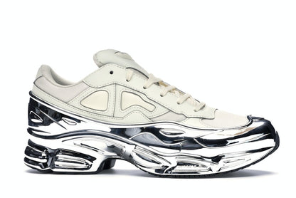 adidas Ozweego Raf Simons Cream White Silver Metallic
