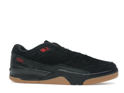 Jordan Flight Court Black Red