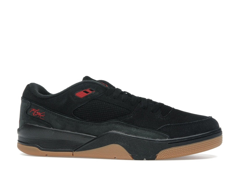 Jordan Flight Court Black Red