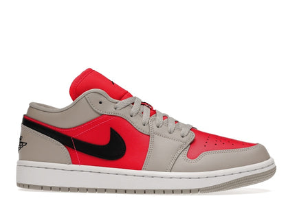 Jordan 1 Retro Low Light Iron Ore Siren Red (Women's)