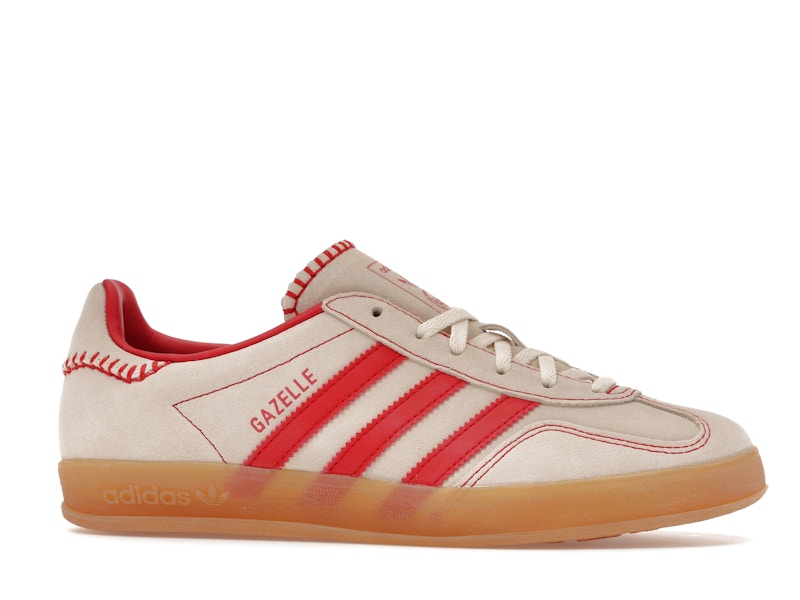 adidas Gazelle Indoor Beige Better Scarlet (Women's)