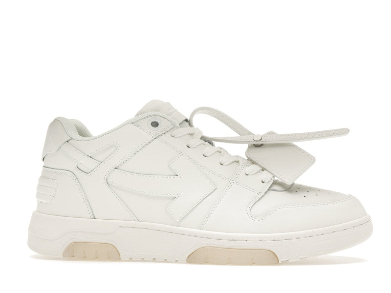 OFF-WHITE Out Of Office OOO Low Tops Triple White