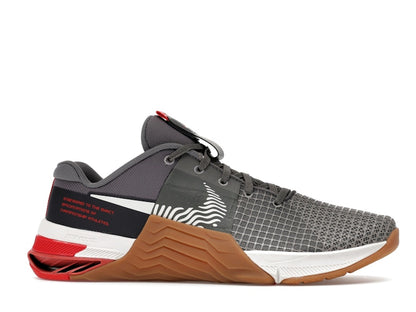 Nike Metcon 8 Flat Pewter Flat Pewter Light Crimson Gum