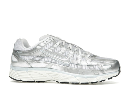 Nike P-6000 White Blue Tint Sail Metallic Silver (Women's)