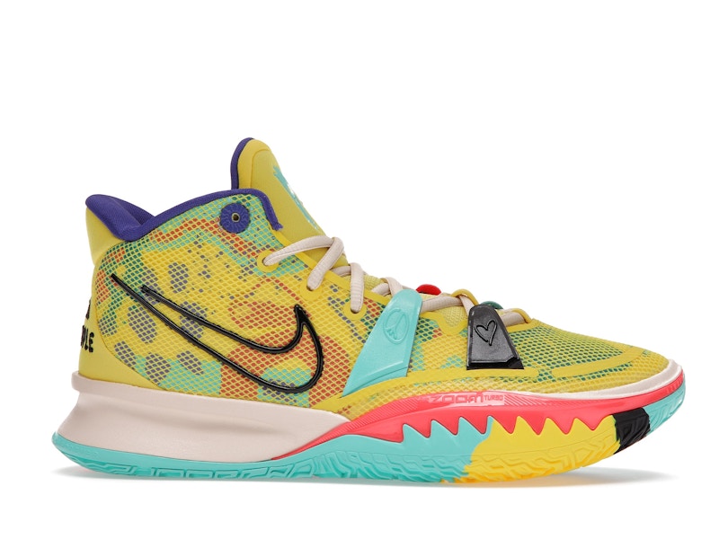 Nike Kyrie 7 1 World 1 People Yellow
