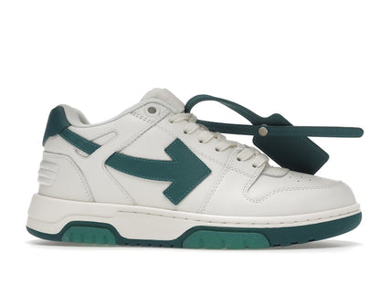OFF-WHITE Out Of Office OOO Low Tops White Green (FW22)
