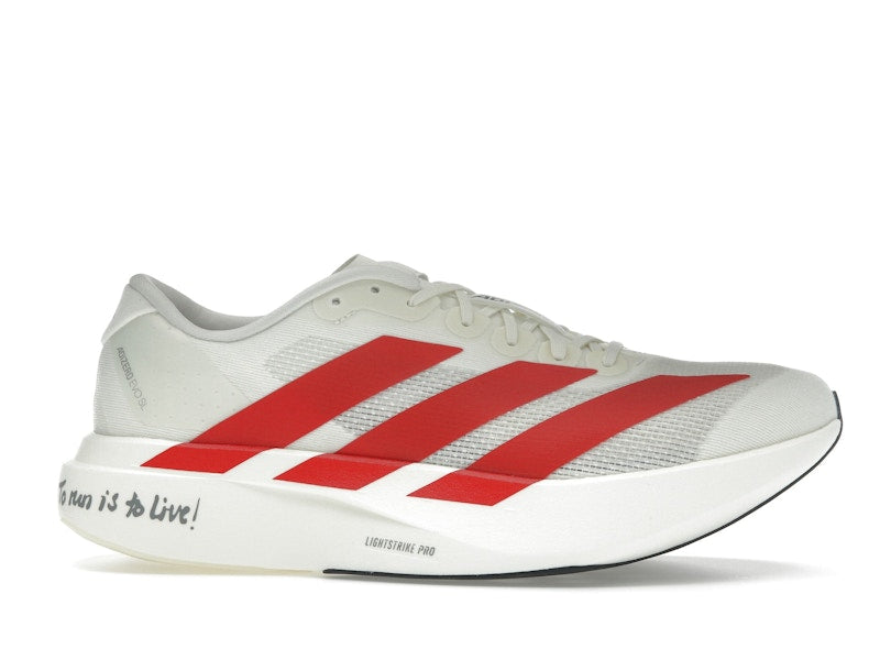 adidas Adizero EVO SL Off White Better Scarlet