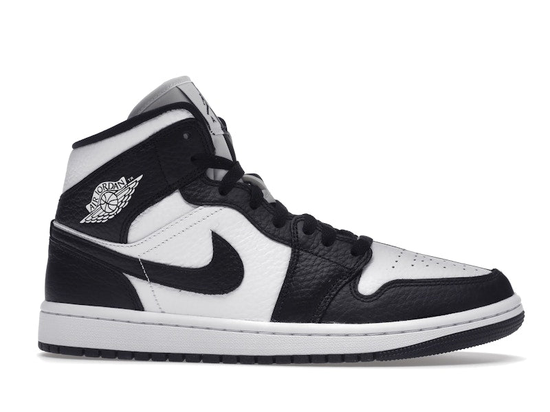 Jordan 1 Mid Split Black White (Women's)