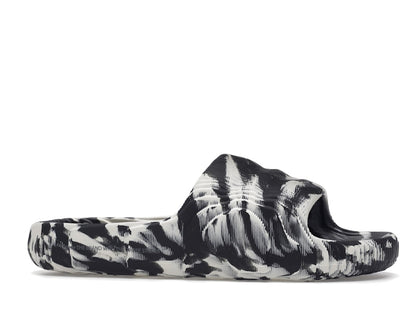 adidas Adilette 22 Slides Carbon Aluminum