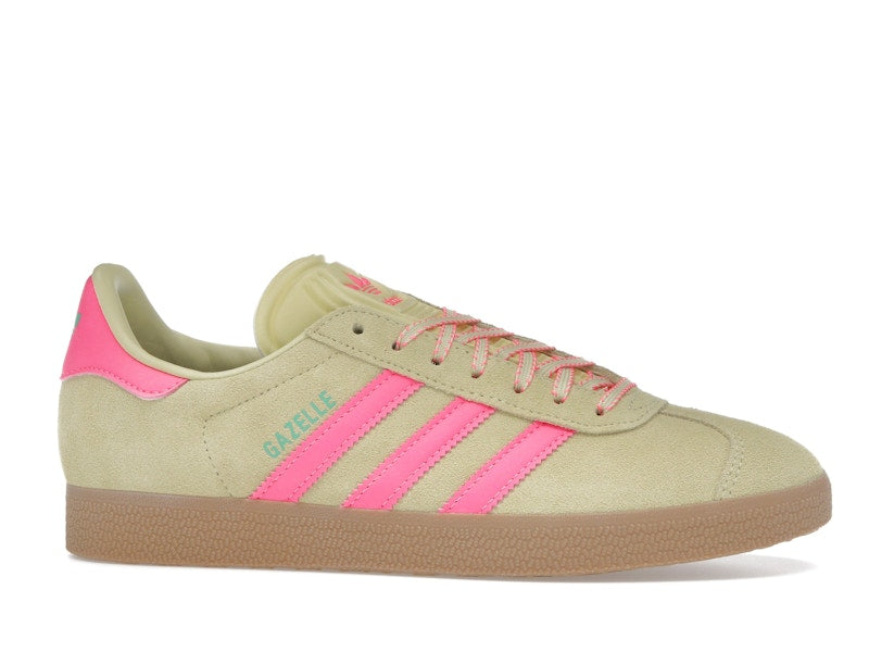 adidas Gazelle Powder Yellow Lucid Pink (Women's)