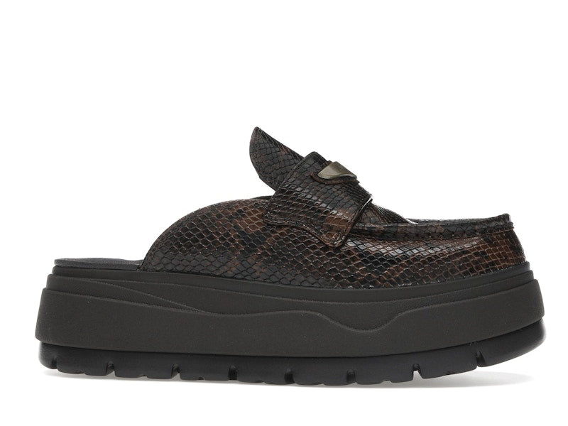 Jordan Mule Croc Velvet Brown (Women's)