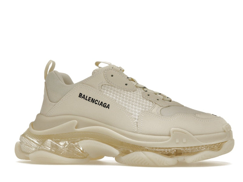 Balenciaga Triple S Clear Sole Beige