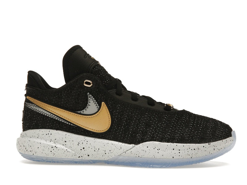 Nike LeBron 20 Black Metallic Gold (GS)