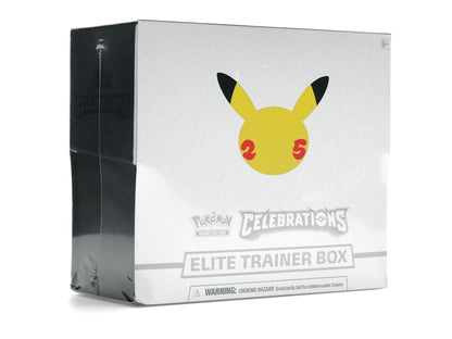 Pokémon TCG 25th Anniversary Celebrations Elite Trainer Box 4x Lot