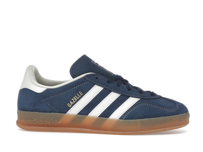 adidas Gazelle Indoor Night Indigo Off White Gold Metallic