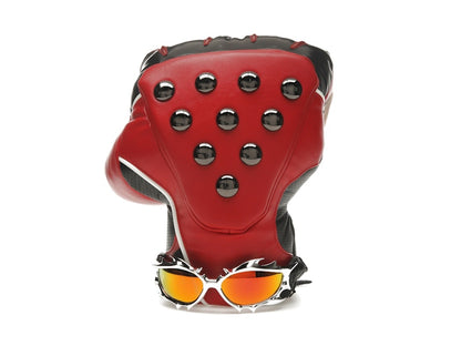 Gentle Monster x Tekken 8 Inferno CS1 Sunglasses Silver Red