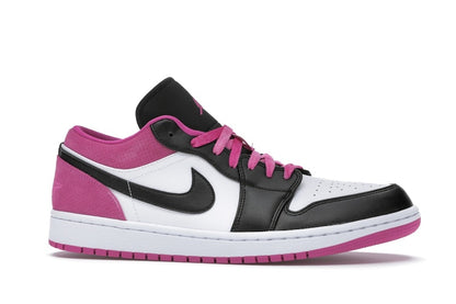 Jordan 1 Low Black Active Fuchsia