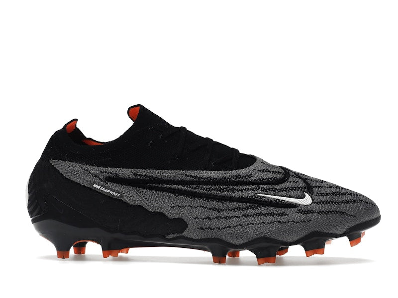 Nike Gripknit Phantom GX Elite FG Black Dark Smoke Grey