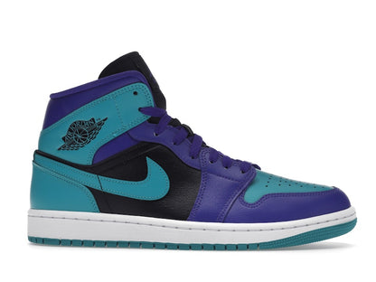 Jordan 1 Mid Black Grape (Women's)