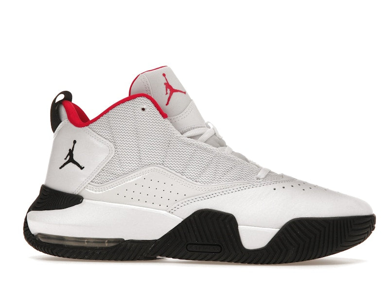 Jordan Stay Loyal White Red Black