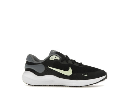Nike Revolution 7 Black Smoke Grey White Barely Volt (GS)