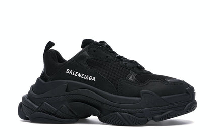 Balenciaga Triple S Triple Black (2018) Reissue Nondistressed (Women's)