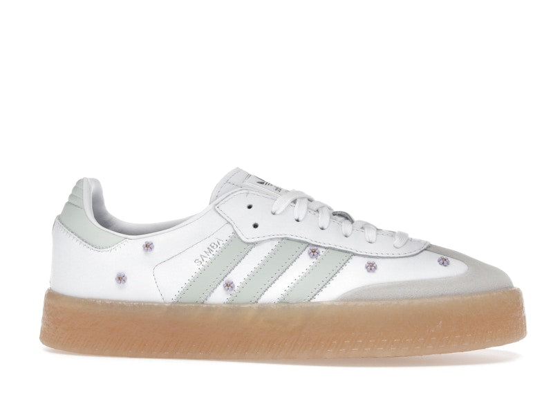 adidas Sambae Floral White Linen Green Gum (Women's)