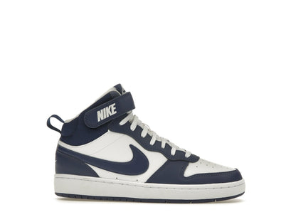 Nike Court Borough Mid 2 White Blue Void (GS)