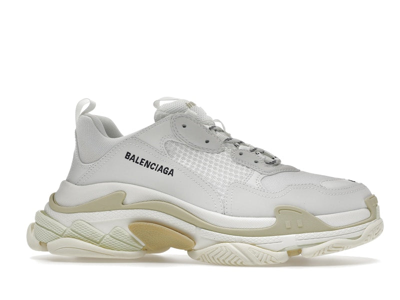 Balenciaga Triple S White Tan