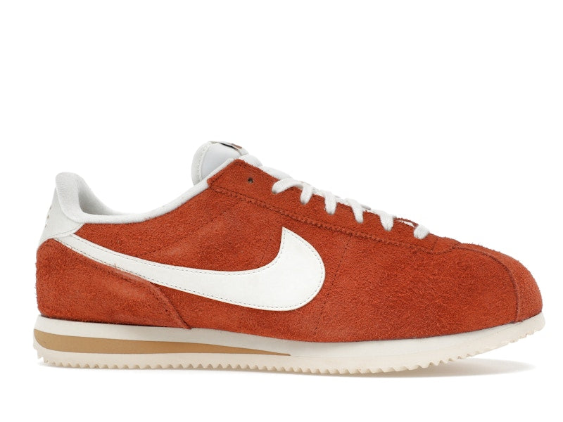 Nike Cortez SE Suede Dark Russet Flax Muslin Sail
