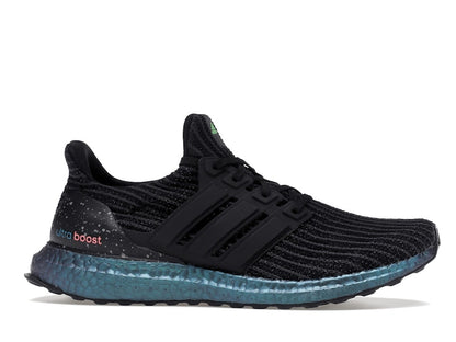 adidas Ultra Boost Black Green Zest
