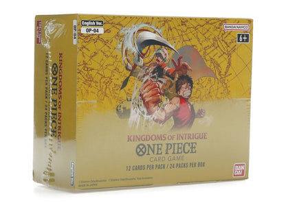 Bandai One Piece Card Game Kingdom of Intrigue Booster Box (OP-04)