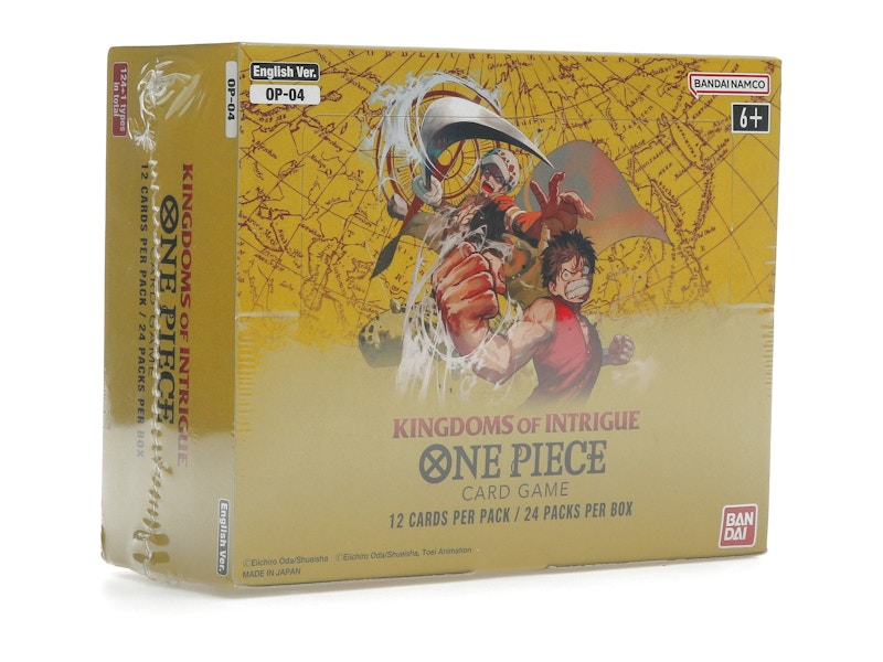 Bandai One Piece Card Game Kingdom of Intrigue Booster Box (OP-04)