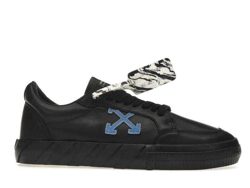 OFF-WHITE Vulc Low Black/Blue Leather SS21