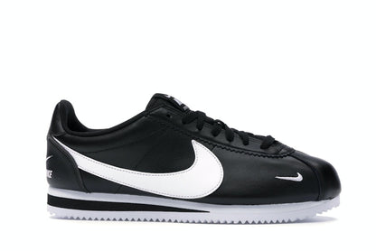 Nike Classic Cortez Mini Swoosh Black White