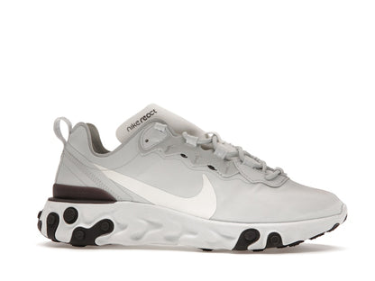 Nike React Element 55 Pure Platinum Thunder Grey