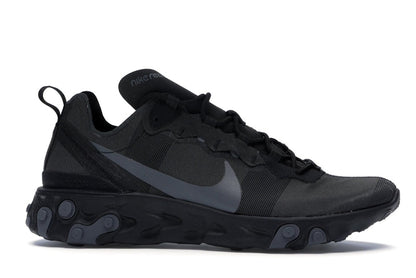Nike React Element 55 Triple Black
