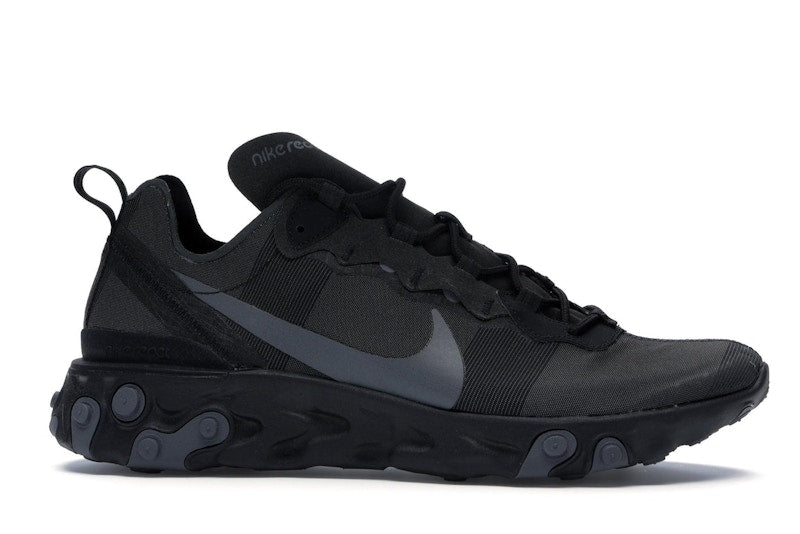 Nike React Element 55 Triple Black