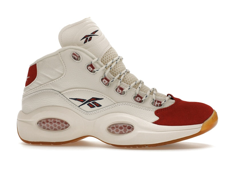 Reebok Question Mid Vintage Red Toe