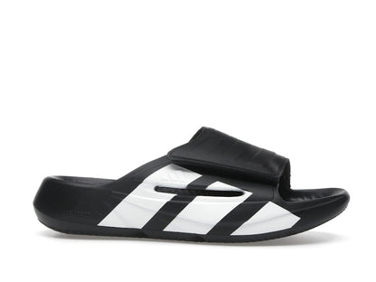 adidas Lightblaze Slides Black White