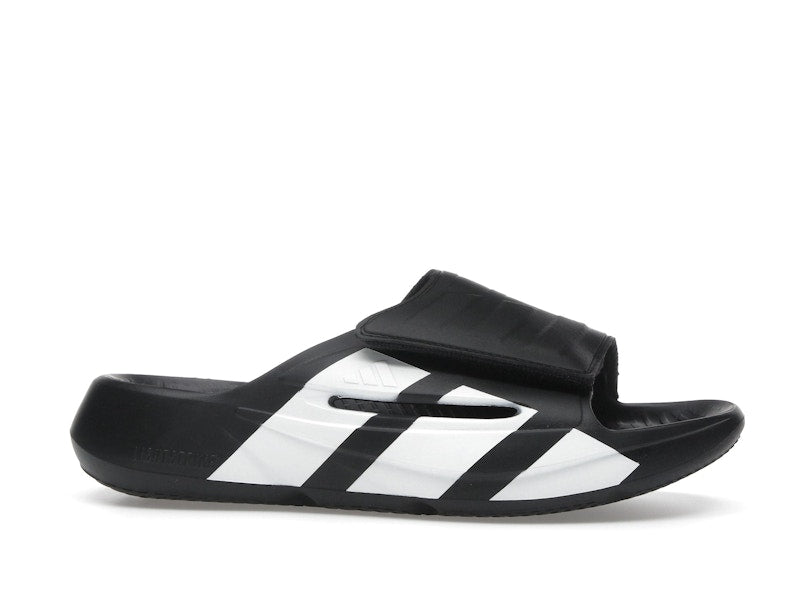 adidas Lightblaze Slides Black White