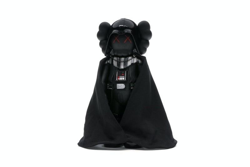 KAWS Star Wars Darth Vader Companion with Cape Vinyl Figure Black