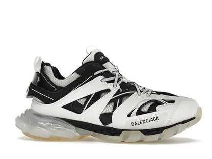 Balenciaga Track Clear Sole White Black