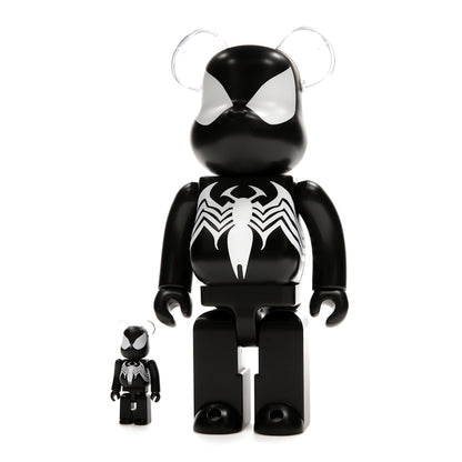 Bearbrick x Marvel Spider-Man Black Costume 100% & 400% Set