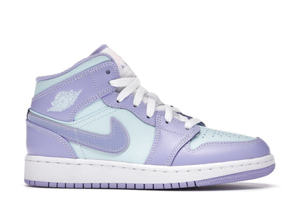 Jordan 1 Mid Purple Aqua (GS)
